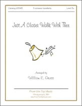 Just a Closer Walk with Thee Handbell sheet music cover